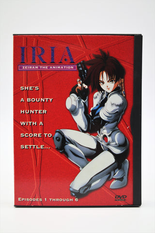 Iria: Zeiram The Animation DVD English/Japanese