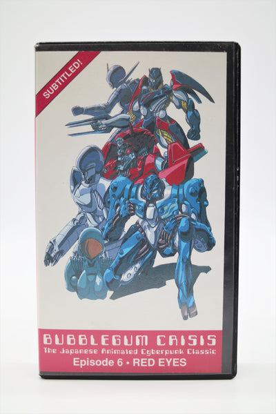 Bubblegum Crisis Episode 6 VHS English/Japanese