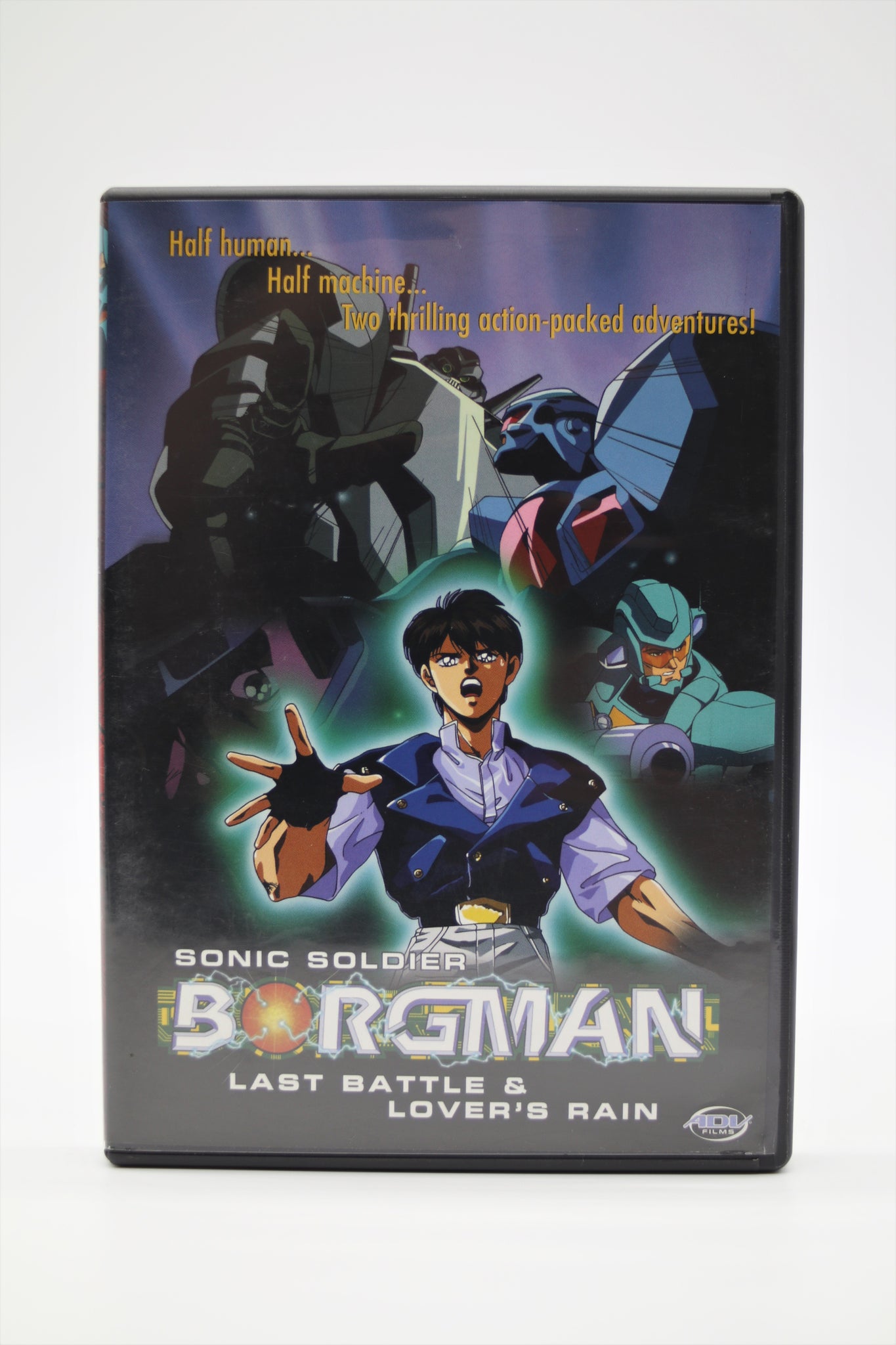 Sonic Soldier Borgman Last Battle and Lovers Rain DVD English/Japanese