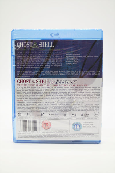 Ghost in the Shell/Ghost in the Shell 2 Innocence Blu-ray English/Japanese
