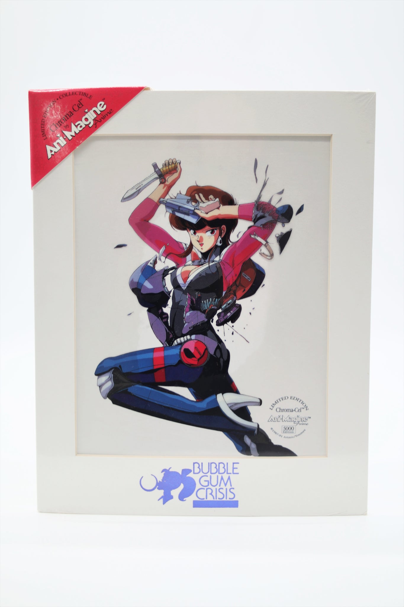 Bubblegum Crisis Priss Ani-Magine Chroma-Cel limited edition 5000 prints