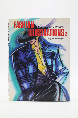 Fashion Illustrations 2 Expressing Textures Kojiro Kumagai book Japanese