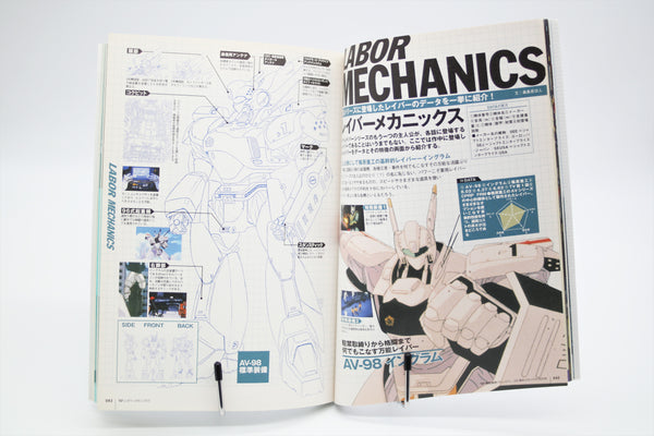 Mobile Police Patlabor 25th Anniversary Memorial book Japanese