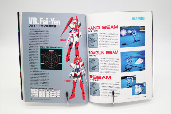 Cyber Troopers Virtual On Operating Manual book Japanese