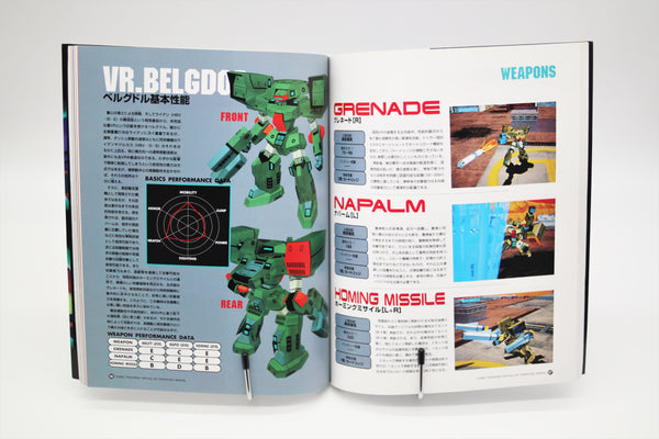 Cyber Troopers Virtual On Operating Manual book Japanese