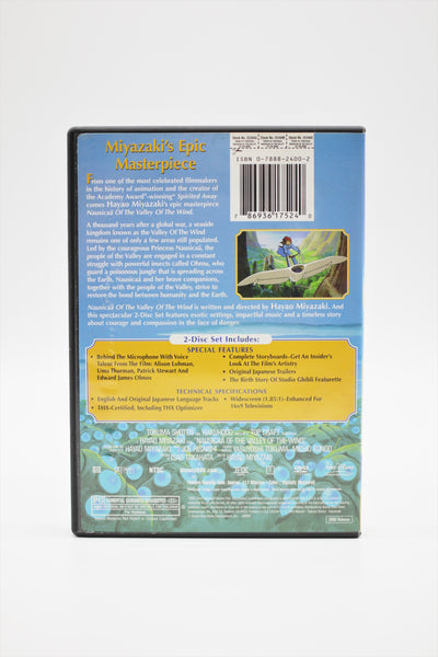 Nausicaa of the Valley of the Wind DVD English/Japanese