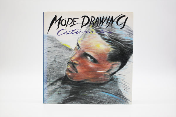 Mode Drawing Costume Men Isao Yajima book English/Japanese