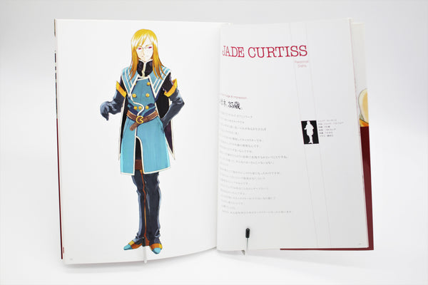 Tales of the Abyss Illustrations Kosuke Fujishima Character Works book Japanese