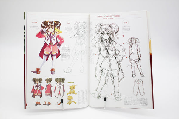 Tales of the Abyss Illustrations Kosuke Fujishima Character Works book Japanese