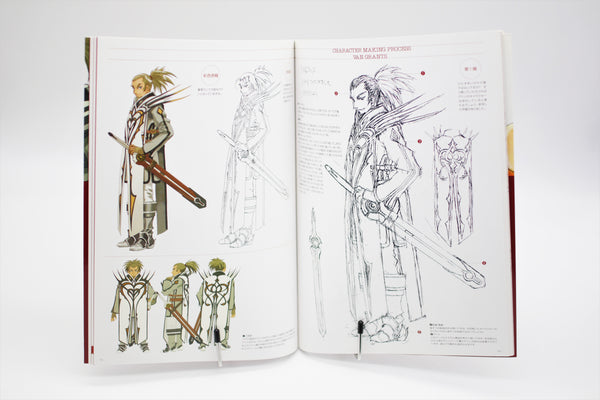 Tales of the Abyss Illustrations Kosuke Fujishima Character Works book Japanese