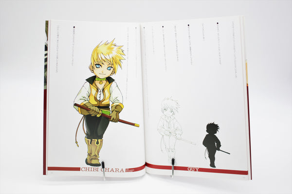 Tales of the Abyss Illustrations Kosuke Fujishima Character Works book Japanese