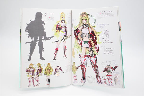 Tales of Xillia Mutsumi Inomata x Kosuke Fujishima Character Works book Japanese