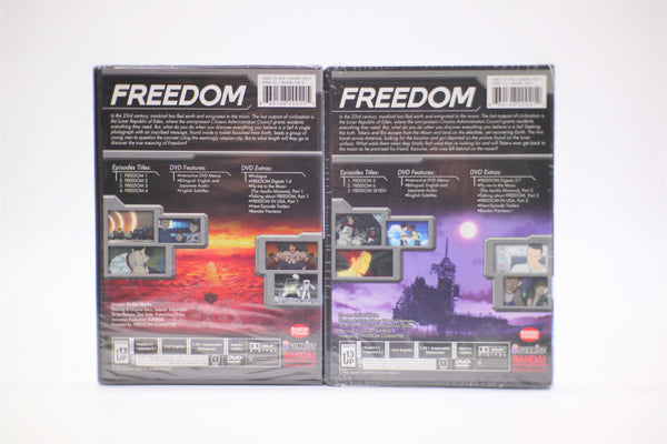 Freedom 1-2 DVD set Katsuhiro Otomo DVD English/Japanese