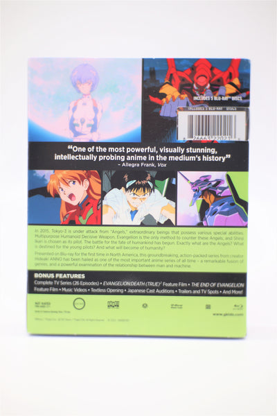 Neon Genesis Evangelion The Complete Series Blu-ray English/Japanese