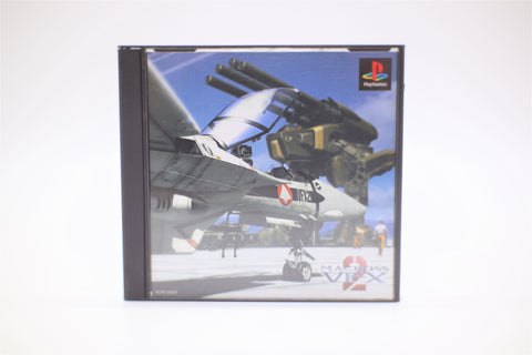 Macross VF-X2 Playstation 1 PS1 game Japan import