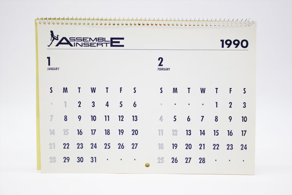 Assemble Insert Masami Yuki Calendar and Pins set Japan import