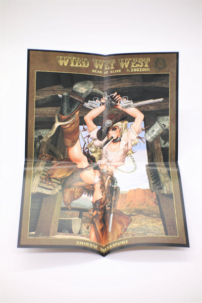 Masamune Shirow Galgrease 001 Wild Wet West poster book