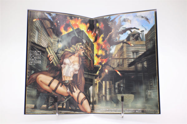 Masamune Shirow Galgrease 001 Wild Wet West poster book