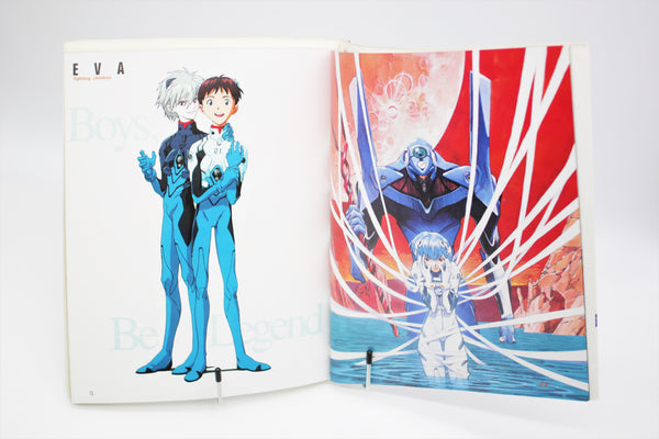 Neon Genesis Evangelion Newtype 100% Collection book Japanese