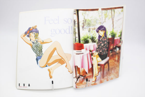Neon Genesis Evangelion Newtype 100% Collection book Japanese