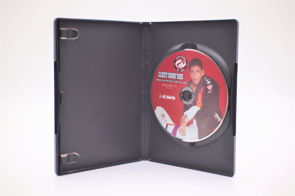 Gilberto Durinho Burns BJJ Brazilian Jiu Jitsu DVD Portuguese/Japanese