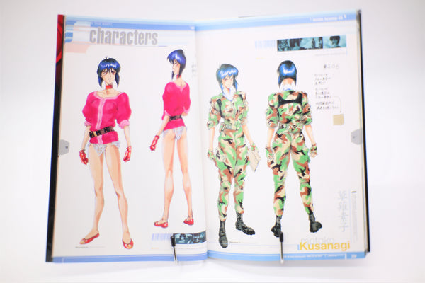 Ghost in the Shell Official Art Book Playstation Japanese