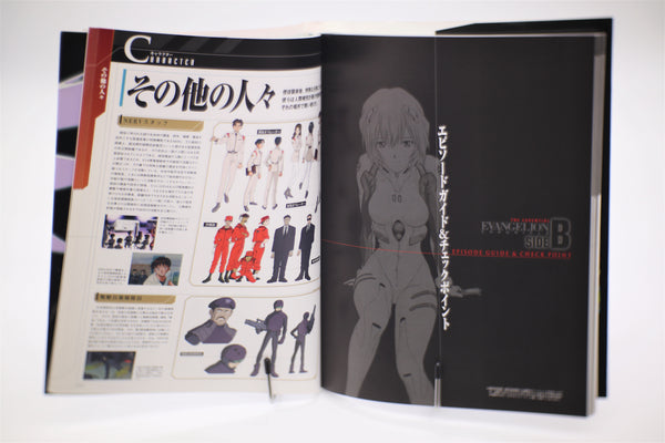 The Essential Evangelion Chronicle side B book Japanese