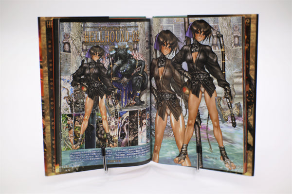 Pieces 7 Hellhound 01&02 Masamune Shirow hardcover book Japanese