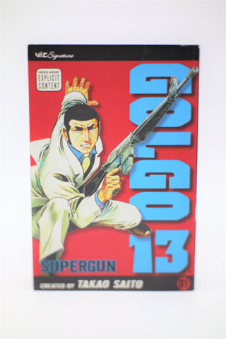 Golgo 13 Supergun 01 Viz Signature Takao Saito manga English