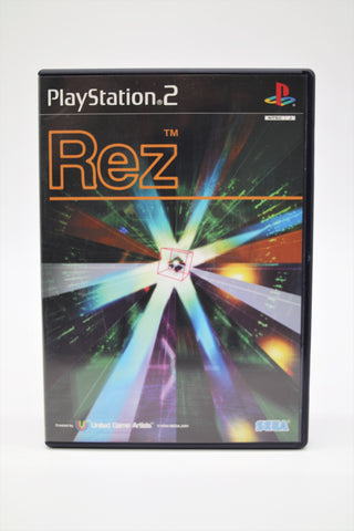 Rez Playstation 2 PS2 game Japan import