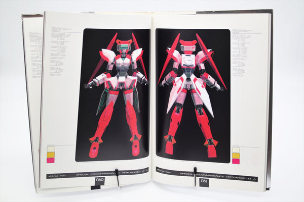 Cyber Troopers Virtual On Graphics Perspective book Japanese
