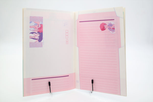 Dirty Pair/Gundam Animedia notebook and postcard set Japan Import