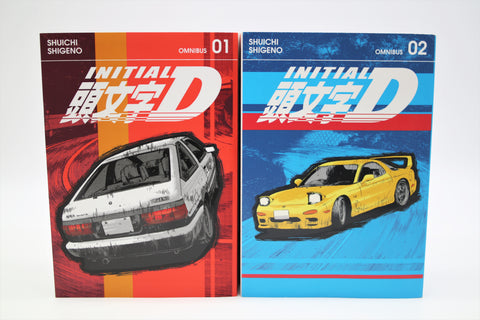 Initial D omnibus 01-02 Shuichi Shigeno manga English