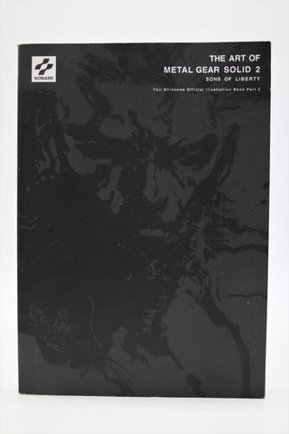 The Art of Metal Gear Solid 2 Yoji Shinkawa Part 2 book Japanese