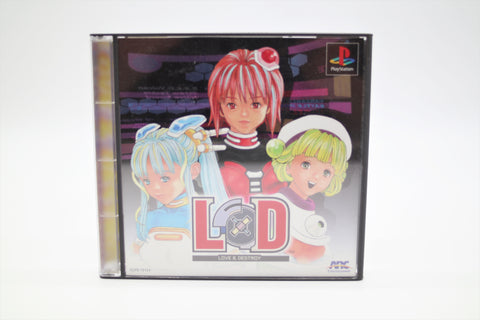 Love and Destroy Masakazu Katsura Playstation 1 PS1 game Japan import