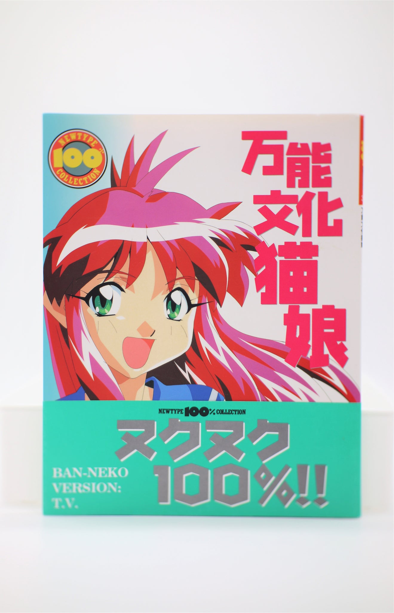 All Purpose Cultural Cat Girl Nuku Nuku Newtype 100% book Japanese