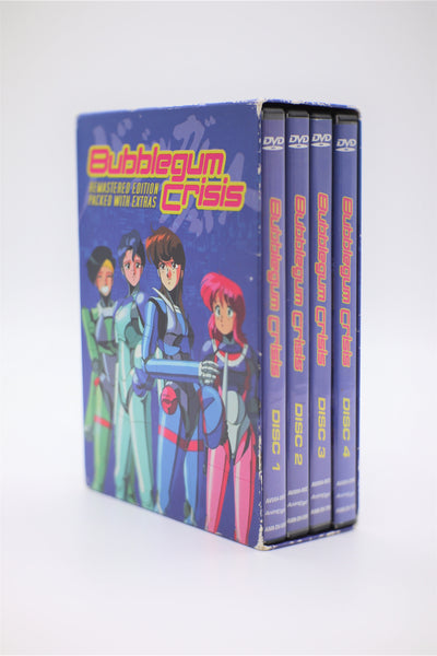 Bubblegum Crisis Remastered with Extras DVD Set English/Japanese