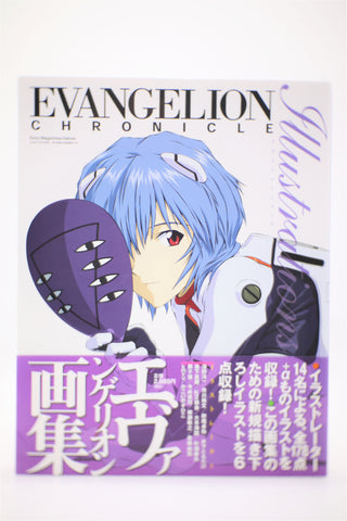 Neon Genesis Evangelion Chronicle Illustrations book Japanese