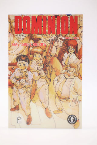 Dominion Masamune Shirow (Dominion Tank Police) Dark Horse 1st edition manga English