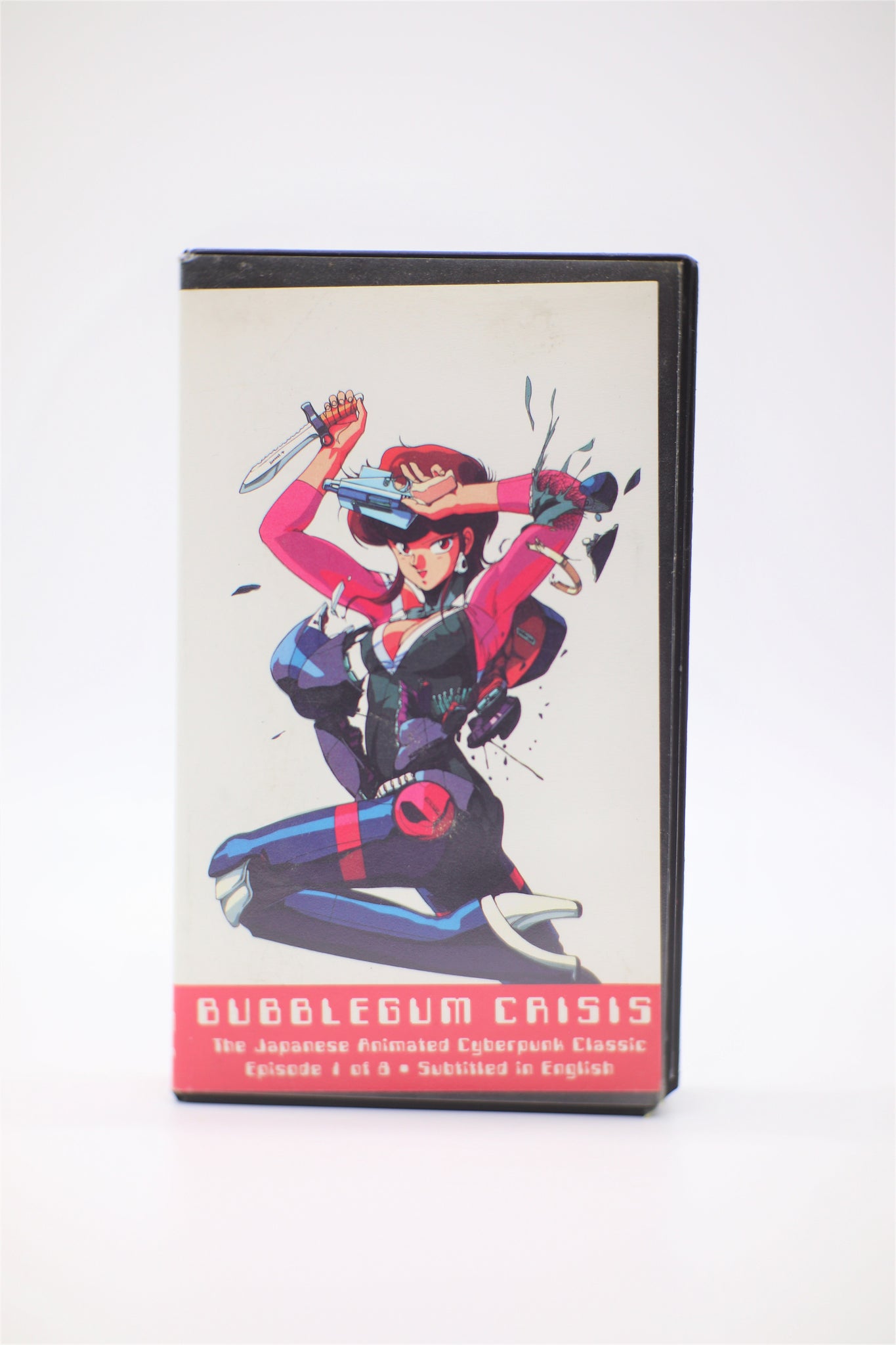 Bubblegum Crisis Episode 1 VHS English/Japanese