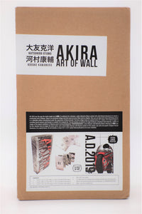 Akira Art of Wall set w/ poster and hardcover catalog book