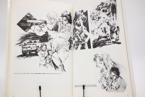 Haruhiko Mikimoto Illustrations Movic book English
