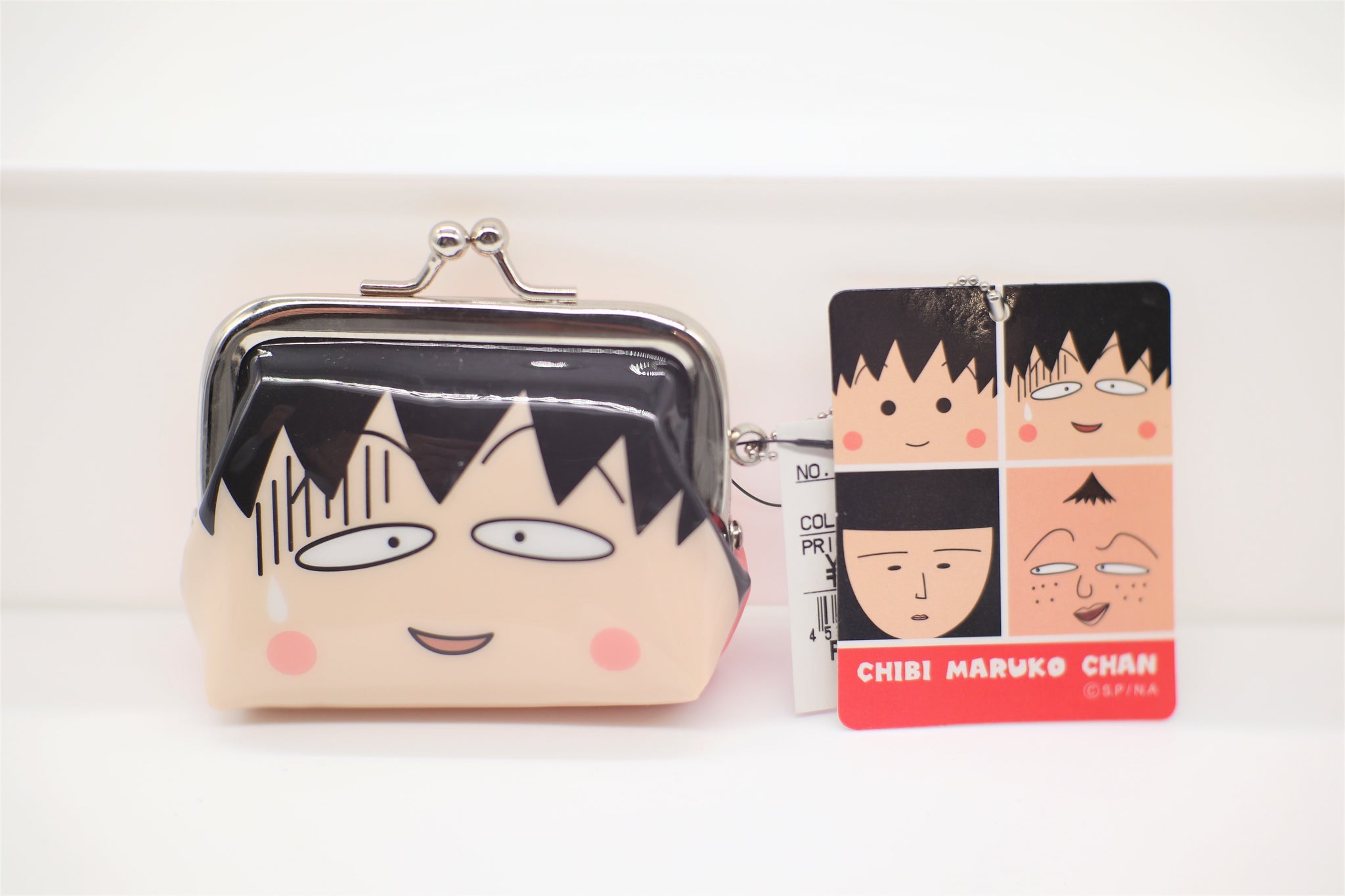 Chibi Maruko-chan nervous coin purse Japan import