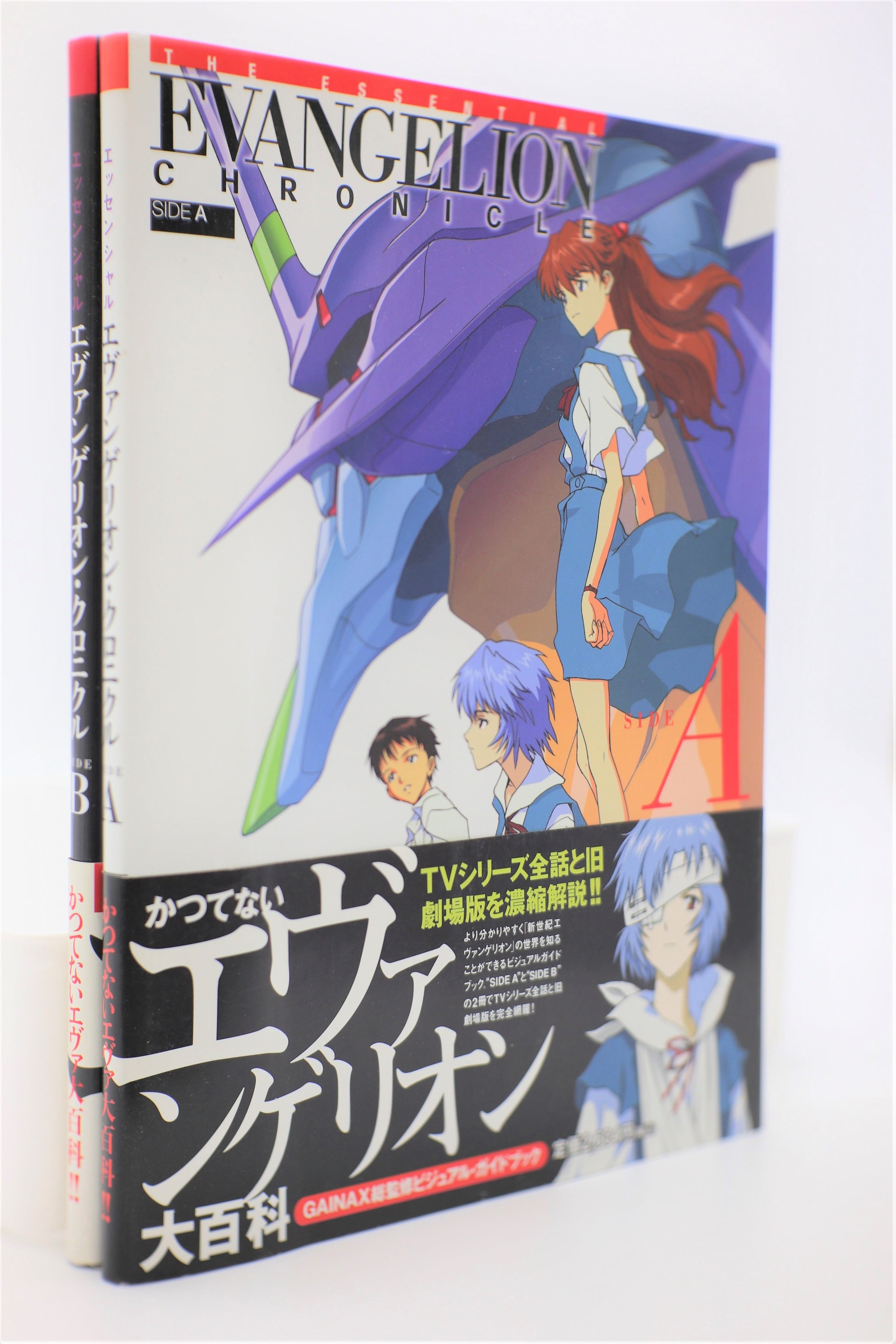 The Essential Evangelion Chronicle side A and B book set