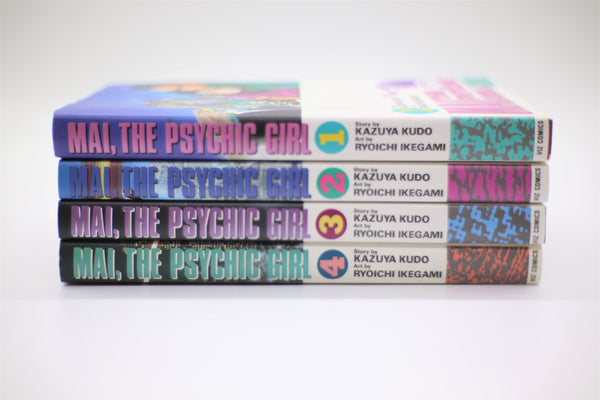 Mai, The Psychic Girl 1-4 set Viz Comics manga English