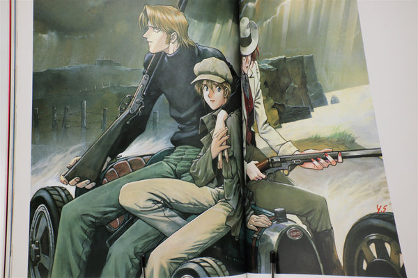 Yoshiyuki Sadamoto Alpha Newtype Illustrated Collection book Japanese